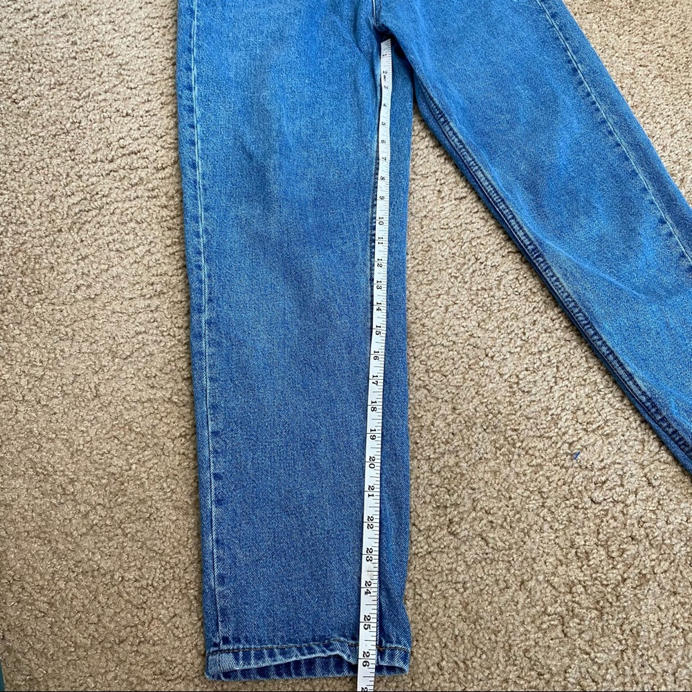 ZARA AUTHENTIC DENIM 100% COTTON MOM JEANS 28 - Picture 8 of 8